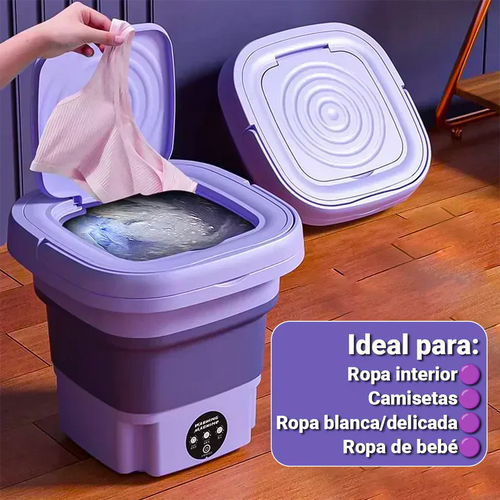 LAVADORA Y SECADORA PORTÁTIL