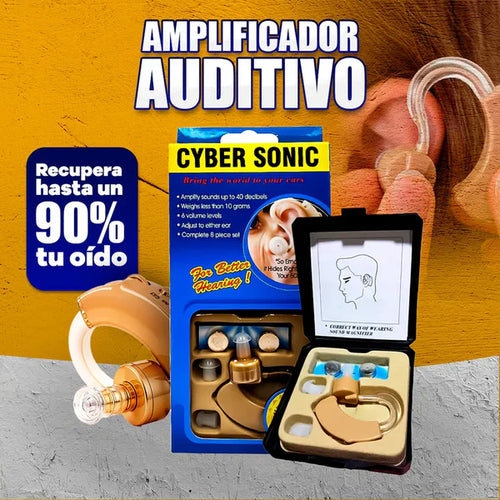ClearTone™ Audifonos Con Amplificador Para Sordera